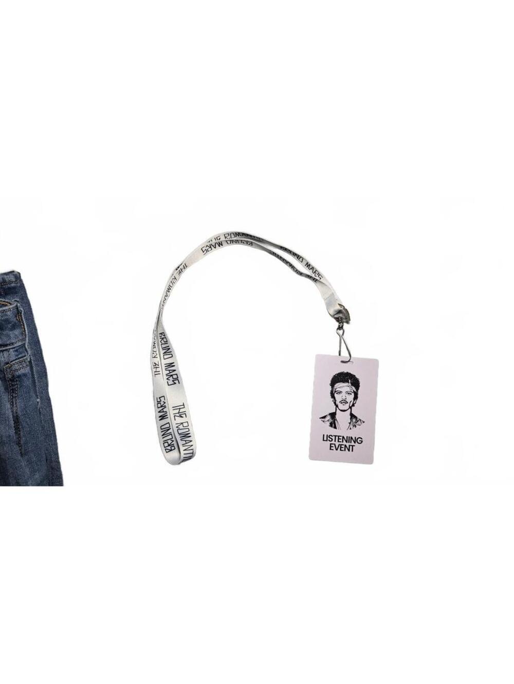Bruno Mars The Romantic 2026 Listening Event Lanyard